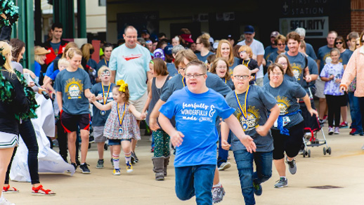 running kids